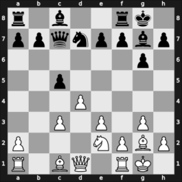 1969 Hoogovens – Round 13 – Kozma, Jeno – 1/2-1/2 – Kramer, Hanspeter – G107