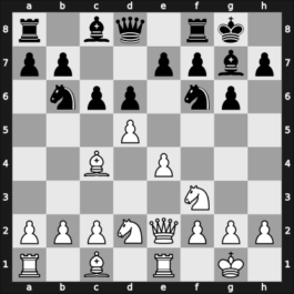 1969 Hoogovens – Round 13 – Keres, Paul Petrovich – 1/2-1/2 – Olafsson, Fridrik – G111
