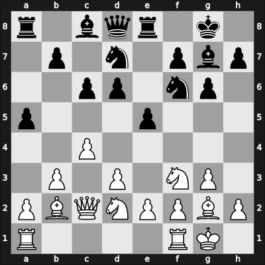 1969 Hoogovens-B – Round 8 – Ujtelky, Maximilian – 1/2-1/2 – Honfi, K. – G44