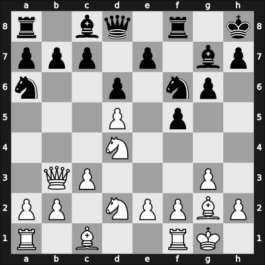 1969 Hoogovens-B – Round 15 – Sandor, Balazs – 1/2-1/2 – Gaprindashvili, Nona – G88