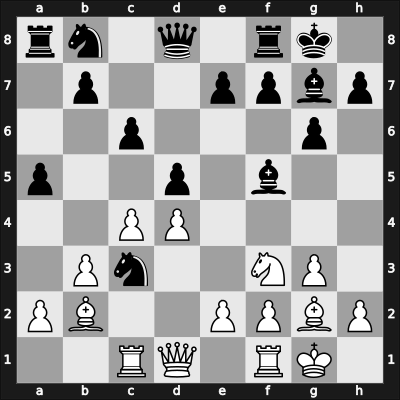1969 IBM – Round 2 – Kavalek, Lubomir – 1/2-1/2 – Tatai, Stefano – G10