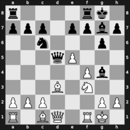 1969 IBM I – Round 3 – Portisch, Lajos – 1/2-1/2 – Vasiukov, Evgeni – G13
