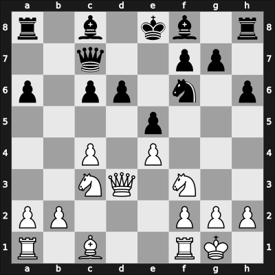 1969 IBM I – Round 8 – Vasiukov, Evgeni – 1/2-1/2 – Kavalek, Lubomir – G30
