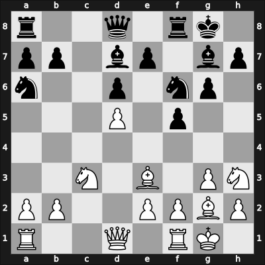 1969 Icelandic Chess Cham – Round 4 – Thorbergsson, Freysteinn – 1-0 – Angantysson, Haukur – G5