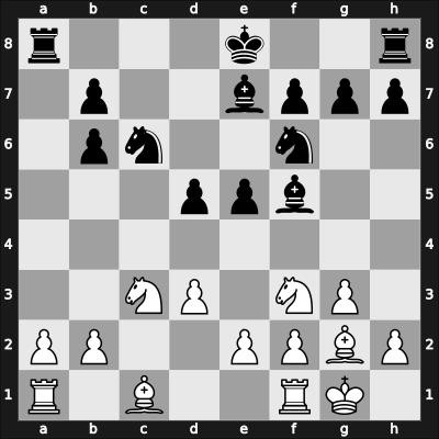 1969 Icelandic Chess Cham – Round 9 – Olafsson, Fridrik – 1-0 – Jonsson, Halldor – G10