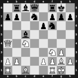 1969 Icelandic Chess Cham – Round 11 – Olafsson, Fridrik – 1/2-1/2 – Thorbergsson, Freysteinn – G13