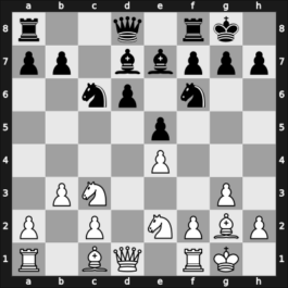 1969 It Bad Pyrmont GER – Round 12 – Tompa, Janos – 1/2-1/2 – Westermeier, Arnulf – G21