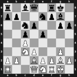 1969 Leeuwarden ch-NED – Round 1 – Ree, Hans – 1/2-1/2 – Van Baarle, John – G2