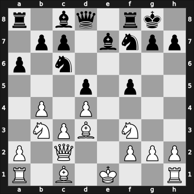 1969 Leeuwarden ch-NED – Round 5 – Cuijpers, Frans Andre – 1-0 – Timman, Jan H – G30