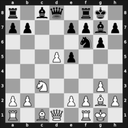 1969 Leeuwarden ch-NED – Round 6 – Timman, Jan H – 1-0 – Van Baarle, John – G34