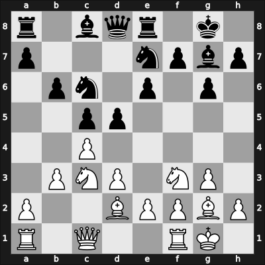 1969 Leningrad – Round 1 – Blechzin, Igor – 0-1 – Faibisovich, Vadim Z – G15