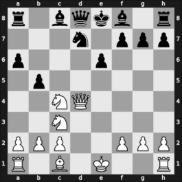 1969 Liberation – Round 9 – Kurajica, Bojan – 1/2-1/2 – Polugaevsky, Lev – G40