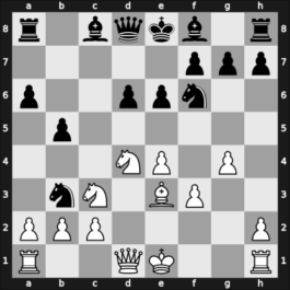 1969 Liberation – Round 11 – Hecht, Hans-Joachim – 0-1 – Polugaevsky, Lev – G50