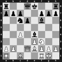 1969 Ljubljana – Round 1 – Barcza, Gedeon – 1/2-1/2 – Huicab Puc, Angel Gamaliel – G1