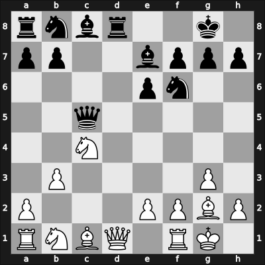 1969 Ljubljana – Round ? – Gheorghiu, Florin – 1/2-1/2 – Robatsch, Karl – G21