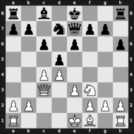 1969 Ludwigsburg – Round 1 – Polugaevsky, Lev – 1/2-1/2 – Mohrlok, Dieter – G4
