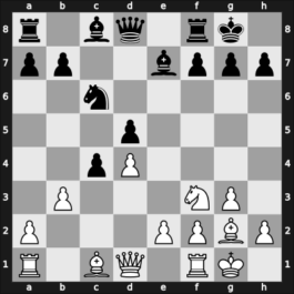 1969 Ludwigsburg – Round 1 – Bilek, Istvan – 1/2-1/2 – Pfleger, Helmut, Dr. – G13