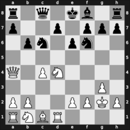 1969 Luhacovice – Round 12 – Kortchnoi, V. – 1/2-1/2 – Keres, P. – G88