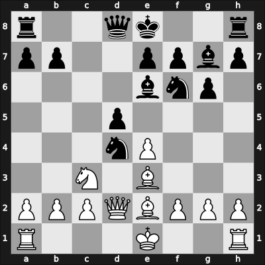 1969 Luhacovice – Round 15 – Drimer, Dolfi – 1/2-1/2 – Mista, Ladislav – G109