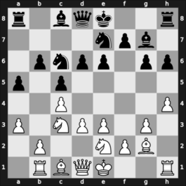 1969 Mar del Plata zt – Round 1 – Acosta Garcia, Rafael Isaac – 1/2-1/2 – Camara, Hamady – G5