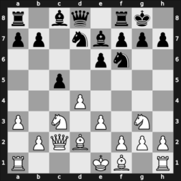 1969 Mar del Plata zt – Round 1 – Panno, Oscar – 0-1 – Najdorf, Miguel – G17