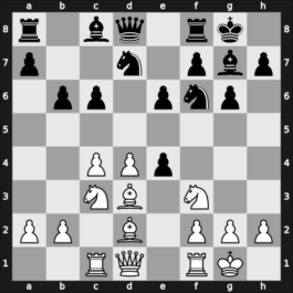 1969 Mar del Plata zt – Round 1 – Acosta Garcia, Rafael Isaac – 1/2-1/2 – Rubinetti, Alejandro – G43