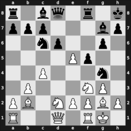 1969 Mar del Plata zt – Round ? – Najdorf, Miguel – 1-0 – Canobra, Juvenal – G52