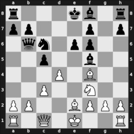 1969 Monte Carlo – Round 1 – Honfi, K. – 1/2-1/2 – Smyslov, Vladimir – G34