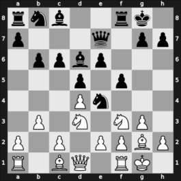 1969 Monte Carlo-B – Round 6 – Forintos, Gyozo V – 1/2-1/2 – Marić, Rudolf – G27