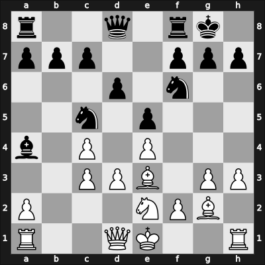 1969 Moskou ch-URS – Round 1 – Tukmakov, Vladimir B – 0-1 – Vasiukov, Evgeni – G6