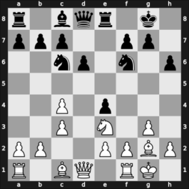 1969 Moskou ch-URS – Round 1 – Polugaevsky, Lev – 1/2-1/2 – Kholmov, Ratmir D – G17