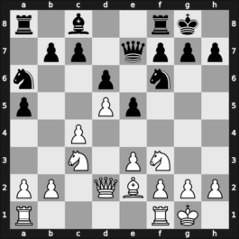 1969 Moskou ch-URS – Round 1 – Tukmakov, Vladimir B – 1/2-1/2 – Polugaevsky, Lev – G54