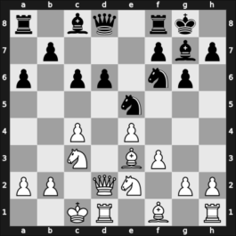 1969 Moskou ch-URS – Round 1 – Balashov, Yuri S – 1/2-1/2 – Geller, Efim P – G76