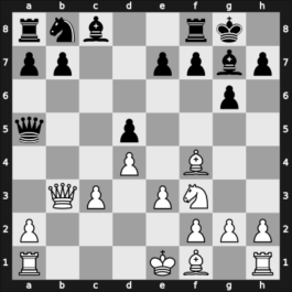 1969 Moskou ch-URS – Round 1 – Taimanov, Mark E – 1-0 – Zaitsev, Alexander – G83