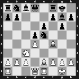 1969 Moskou ch-URS – Round 1 – Balashov, Yuri S – 1-0 – Gufeld, Eduard – G88