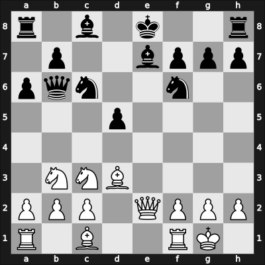 1969 Moskou ch-URS – Round 1 – Tal, Mikhail – 1/2-1/2 – Gufeld, Eduard – G121