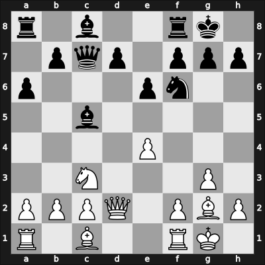 1969 Moskou ch-URS – Round 1 – Zaitsev, Igor A – 1/2-1/2 – Liberzon, Vladimir M – G133