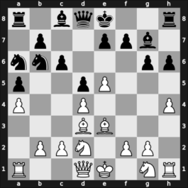 1969 Moskou ch-URS – Round 1 – Tal, Mikhail – 1-0 – Lutikov, Anatoly S – G190