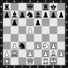 1969 Moskou ch-URS – Round 1 – Geller, Efim P – 1/2-1/2 – Kholmov, Ratmir D – G210