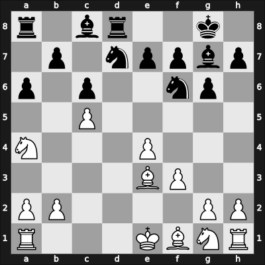 1969 Netanya – Round 1 – Saidy, Anthony – 1/2-1/2 – Kagan, Shimon – G4