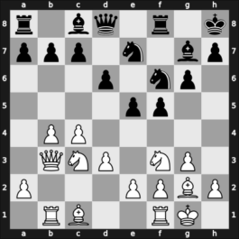 1969 Netanya – Round 6 – Geller, Uzi – 1-0 – Kavalek, Lubomir – G40