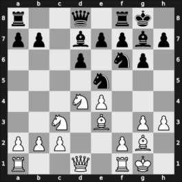 1969 Netanya – Round 13 – Kagan, Shimon – 1/2-1/2 – Damjanovic, Marko – G88