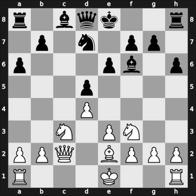 1969 New York ch-USA – Round 2 – Bisguier, Arthur B – 1/2-1/2 – Benko, Pal – G7