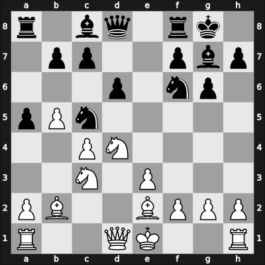 1969 New York ch-USA – Round 2 – Lombardy, William J – 1/2-1/2 – Byrne, Ray – G10