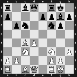 1969 New York ch-USA – Round 4 – Burger, Kim – 0-1 – Benko, Pal – G18