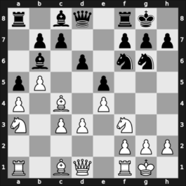1969 New York ch-USA – Round 6 – Mednis, Edmar J – 0-1 – Addison, Wiliam G – G31