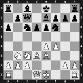 1969 New York ch-USA – Round 8 – Zuckerman, Bernard – 1/2-1/2 – Benko, Pal – G42