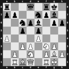 1969 New York ch-USA – Round 8 – Reshevsky, Samuel – 1-0 – Byrne, Ray – G44