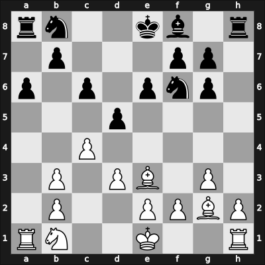 1969 New York ch-USA – Round 10 – Benko, Pal – 1/2-1/2 – Addison, Wiliam G – G52