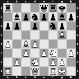 1969 Nordic Ch – Round 2 – Saemisch, Friedrich – 0-1 – Andersson, Ulf 1949 – G4